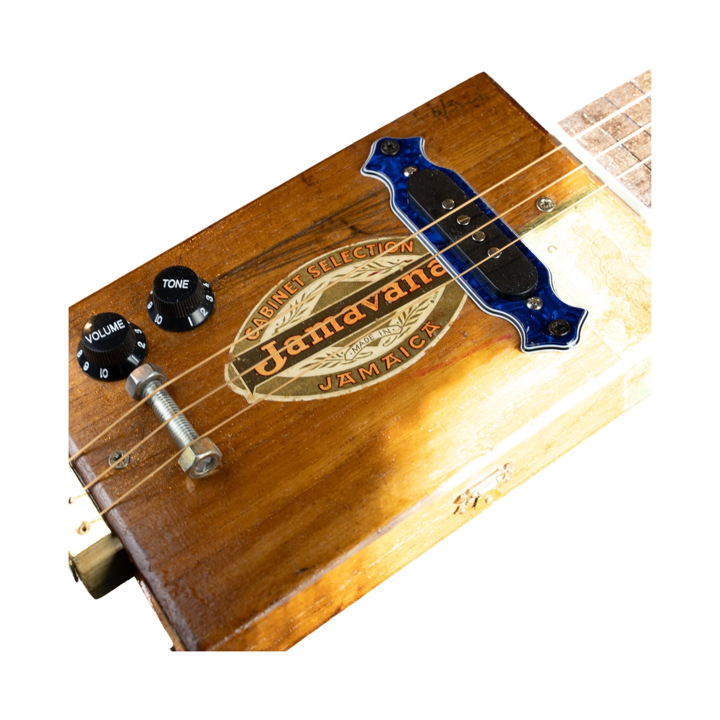 Jamavana Cigar Box Slide Guitar