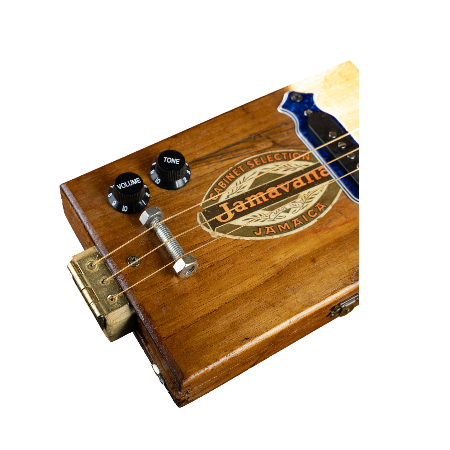 Jamavana Cigar Box Slide Guitar