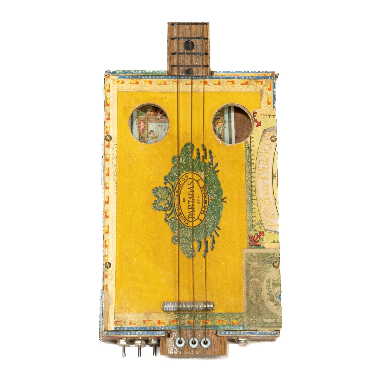 Partagas Cigar Box Slide Guitar