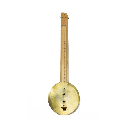 Gold-coloured metal Slide Guitar