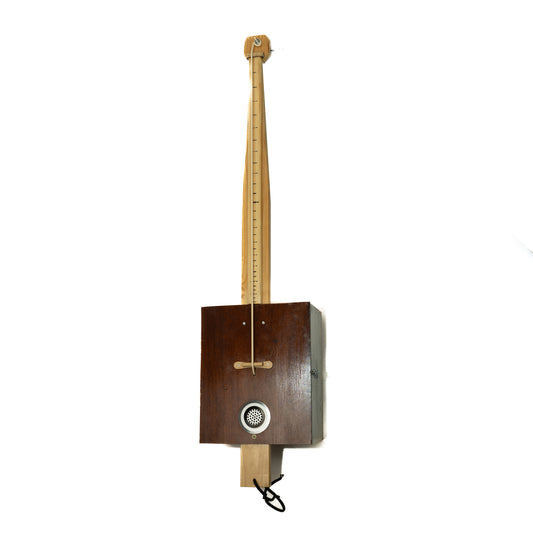 Brown Mahogany Bass Guitar