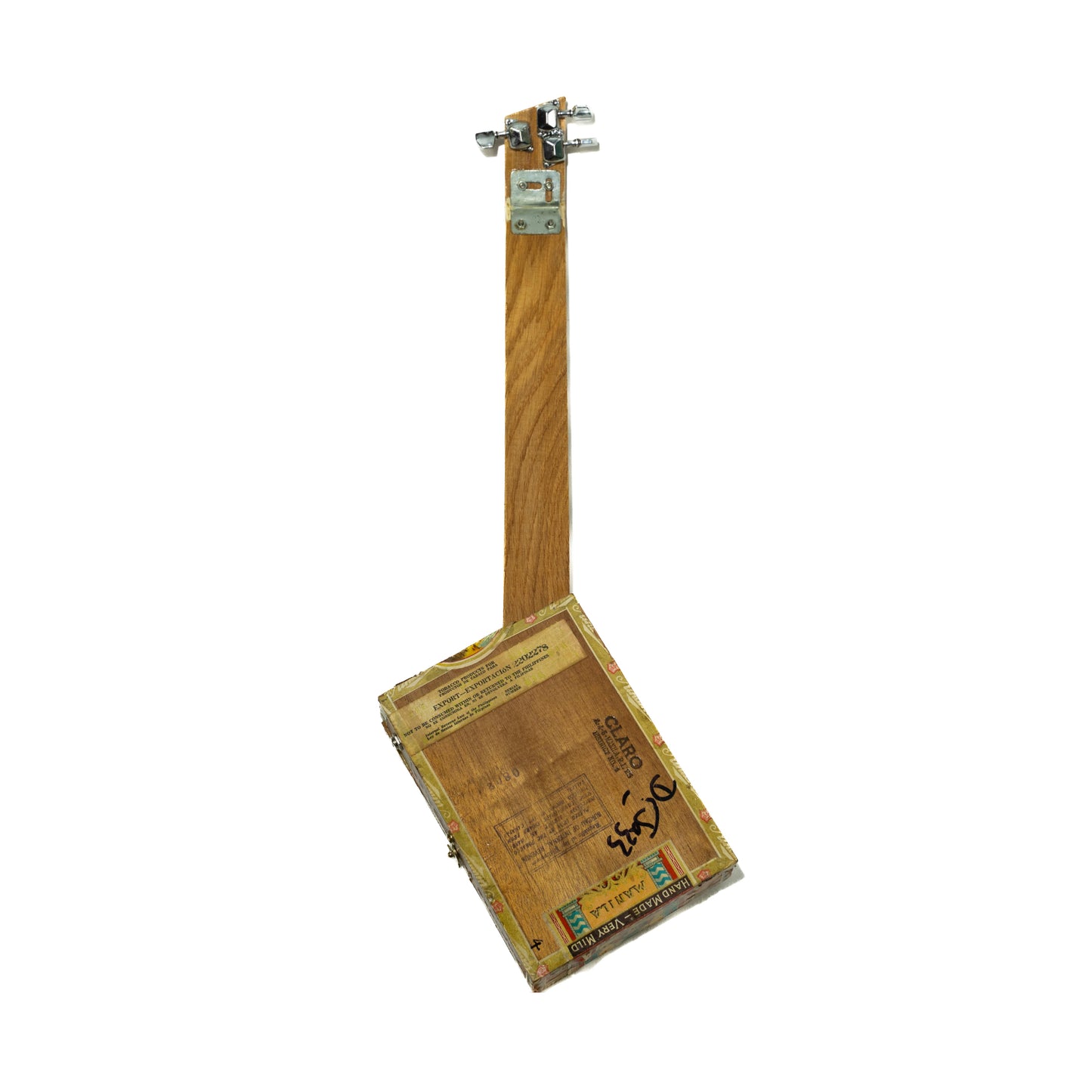 Manila Cigar Box Slide Guitar